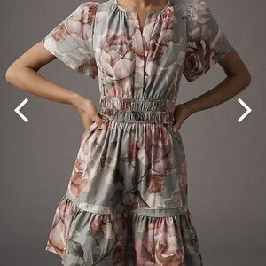 The Somerset Mini Dress by Anthropologie, Loverly Grey Special Edition - NWT